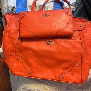 Coach purse & wallet set